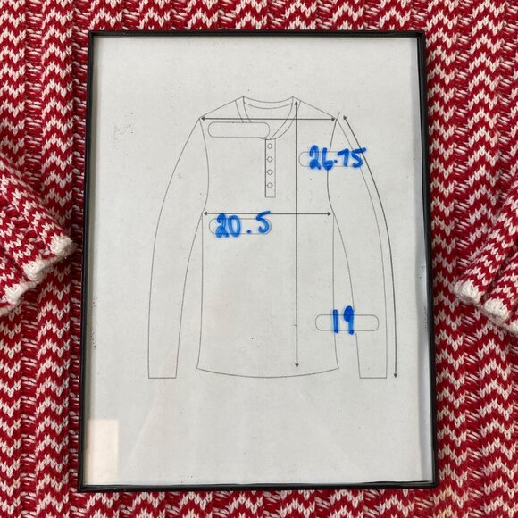 Brooks Brothers Red White Chevron Pattern Knit Sweater Size Large - Picture 6 of 6